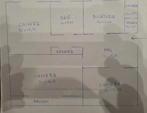 De vanzare ap. 3 camere in Manastur