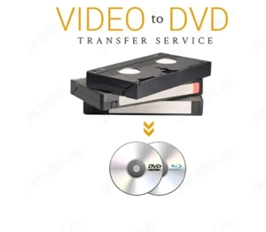 Transfer casete de tip VHS, VHS-C, MINI DV & altele