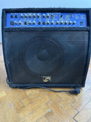 Vând boxă activă profesională DKA 1210 cu stație și multiple efecte DSP