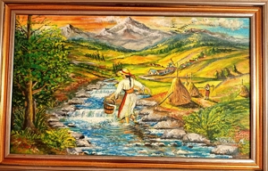 Tablouri pictate in ulei pe pânză 