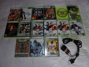 Jocuri Xbox 360 si cablu AV XBOX originale