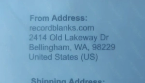 Vynil uri Blank - Discuri Vinil Goale - imagine 3