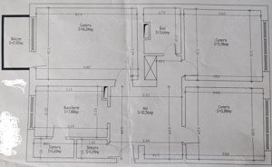 Ap. 3 camere si garaj ,  Medias , 70 mp, Gura Campului - imagine 6