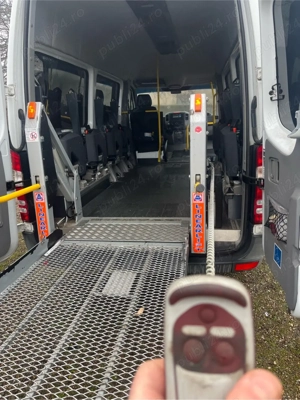 Mercedes Benz Sprinter 9 loc, adaptat nevoilor persoanelor cu dizabilitati - imagine 4