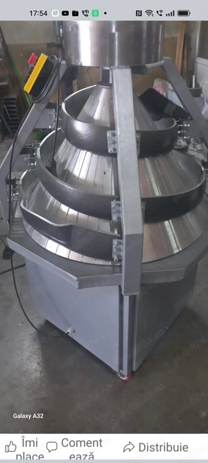 Masina conica modelator rotund pentru aluat