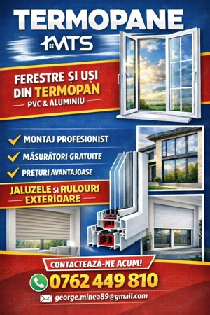 Montaj Termopane si Service