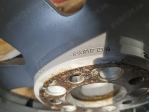 Jante AUDI Q5 cu 5x112 pe 17,originale - imagine 7