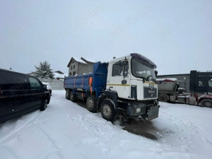 vand sau dezmembrez bascula 8x4 man silent f2000 - imagine 5