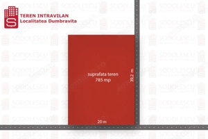 TEREN  DUMBRAVITA 785 MP