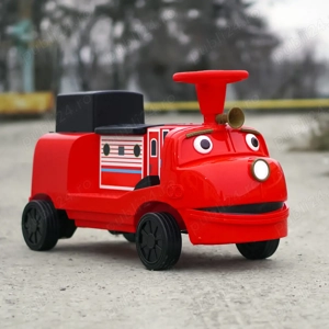Trenulet electric pentru 2 copii CHUGGINGTON, 2x45W 12V, 
