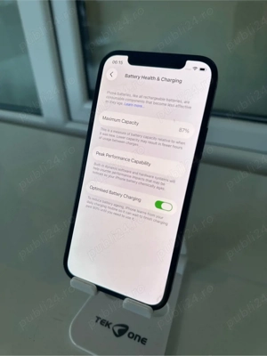 Iphone 12, Apple, black, 64gb, sanatate baterie 87%, spart pe spate