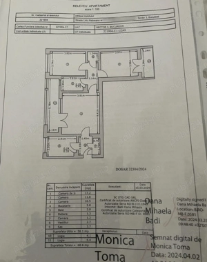 Vanzare apartament 3 camere,Titan la 5 min metrou,Str. Liviu Rebreanu - imagine 15