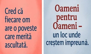 Comunitatea Oameni pentru Oameni - imagine 2