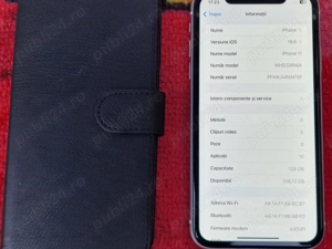 iPhone 11 White, 128 GB, Foarte bun (Iov Flo) - imagine 4