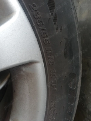Jante vw 18 inch  stare foarte buna.cauciucuri KUMHO  - imagine 3