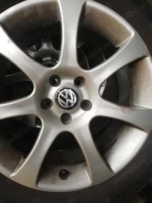 Jante vw 18 inch  stare foarte buna.cauciucuri KUMHO  - imagine 2