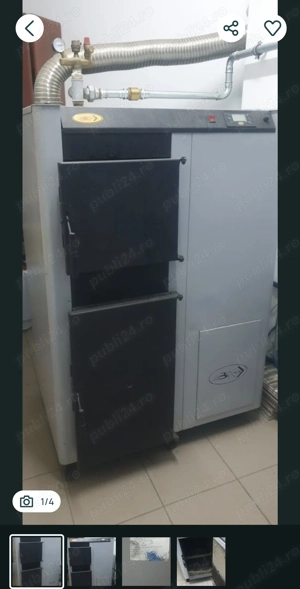 De vanzare centrala termica pe peleti.