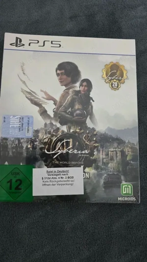 Syberia the World Before Playstation 5 Sigilat