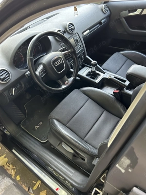 Audi A3 Sportback Facelift   2009   2.0 TDI   140 CP   Interior S line - imagine 5