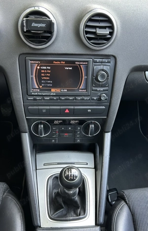 Audi A3 Sportback Facelift   2009   2.0 TDI   140 CP   Interior S line - imagine 7