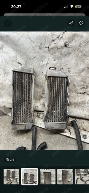 Radiatoare Kawasaki KXF 250 2013-2016 - imagine 3