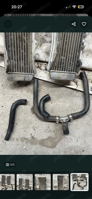 Radiatoare Kawasaki KXF 250 2013-2016 - imagine 2