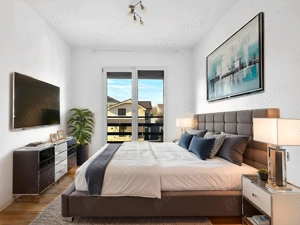 Duplex fara pereti comuni | 4 Camere | Dotari Premium | Semineu | Comision 0 - imagine 11