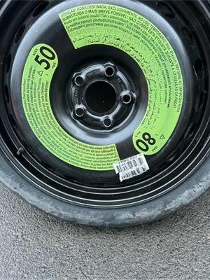 Roata rezerva. 125/70/R19