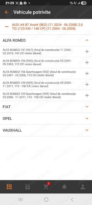 alternator fiat, alfa romeo ,opel - imagine 2