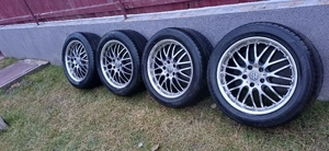 Jante aliaj bicolore cu buză R17 5x112 Vw.Audi.Skoda.Seat.Mercedes. - imagine 2