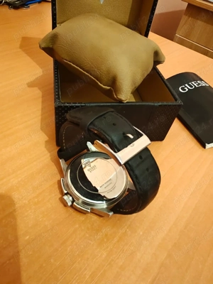 Ceas Guess Autentic bărbați pe negru Model W10562G3 - imagine 4
