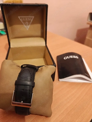 Ceas Guess Autentic bărbați pe negru Model W10562G3 - imagine 3