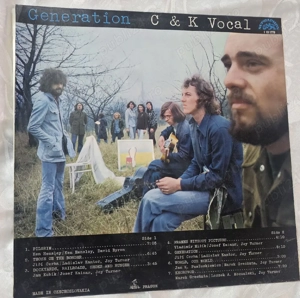 Vând disc vinyl original C & K Vocal   Generation, editat de Supraphon în 1976, stereo, fabricat în  - imagine 2