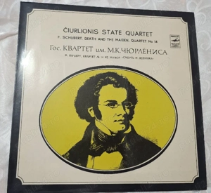 Disc vinyl Schubert   Death and the Maiden | Melodiya, URSS, stereo