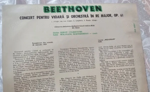 Disc vinyl Beethoven   Concert pentru vioară Op. 61 | Celibidache | Electrecord - imagine 2