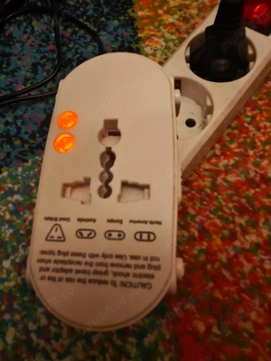 Adaptor Universal orice prize intrare+ieșire Model SUA Conair AT129A - imagine 3