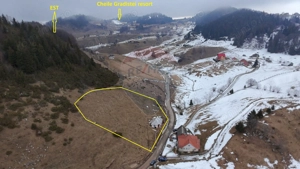 Casă + Teren Intravilan Fundata | Vedere Panoramică | Apă, curent - imagine 2