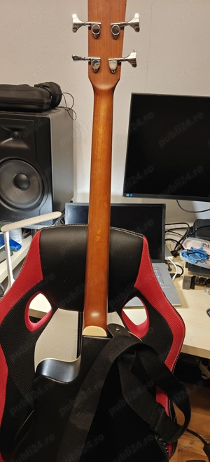 HB Jazz bass "Paco" fretless și acoustic bass - imagine 4