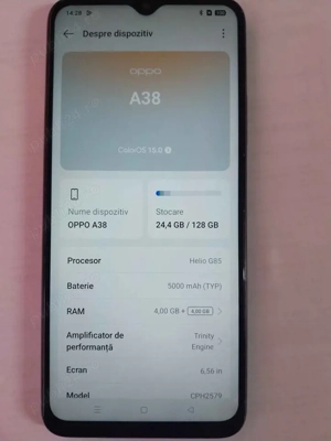 Telefon Oppo A38 - imagine 3