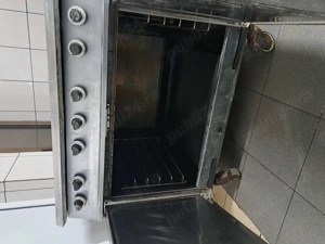 Aragaz profesional 6 ochiuri+cuptor  - imagine 4