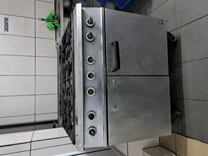 Aragaz profesional 6 ochiuri+cuptor  - imagine 2