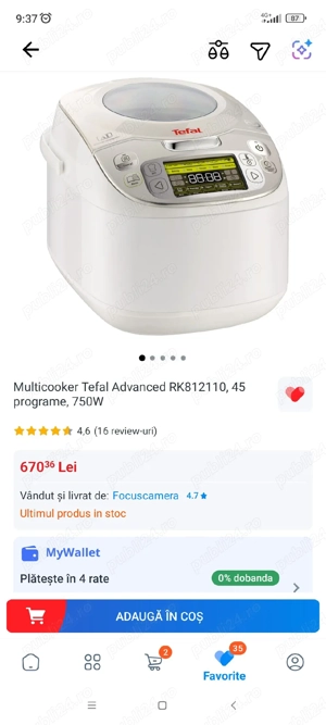 Multicooker Tefal Advanced - imagine 2