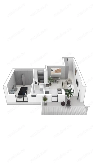 Apartament nou cu 2 camere  izolatie cu vata bazaltica  facilitati premium. - imagine 4