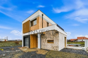 Casa individuala nZEB cu piscina, 501 mp teren, 160mp utili, Sanicoara - imagine 2