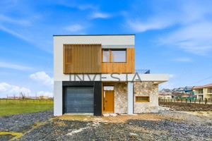 Casa individuala nZEB cu piscina, 501 mp teren, 160mp utili, Sanicoara - imagine 3