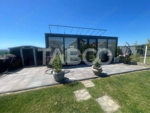 Casa moderna 5 camere piscina si curte de 464 mp de vanzare Sura Mica - imagine 6