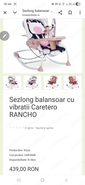 Pătuț, Căruț, balansoar, tricicletă  - imagine 4