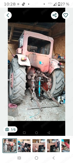 Vând tractor belarus 