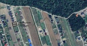 Valea Ursului langa padure TEREN  912mp  lot pentru  casa intravilan imprejmuit - imagine 5