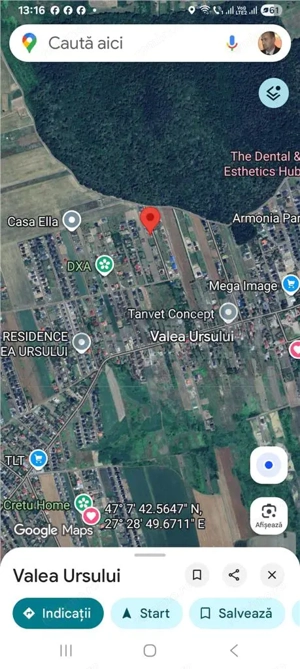 Valea Ursului langa padure TEREN  912mp  lot pentru  casa intravilan imprejmuit - imagine 7